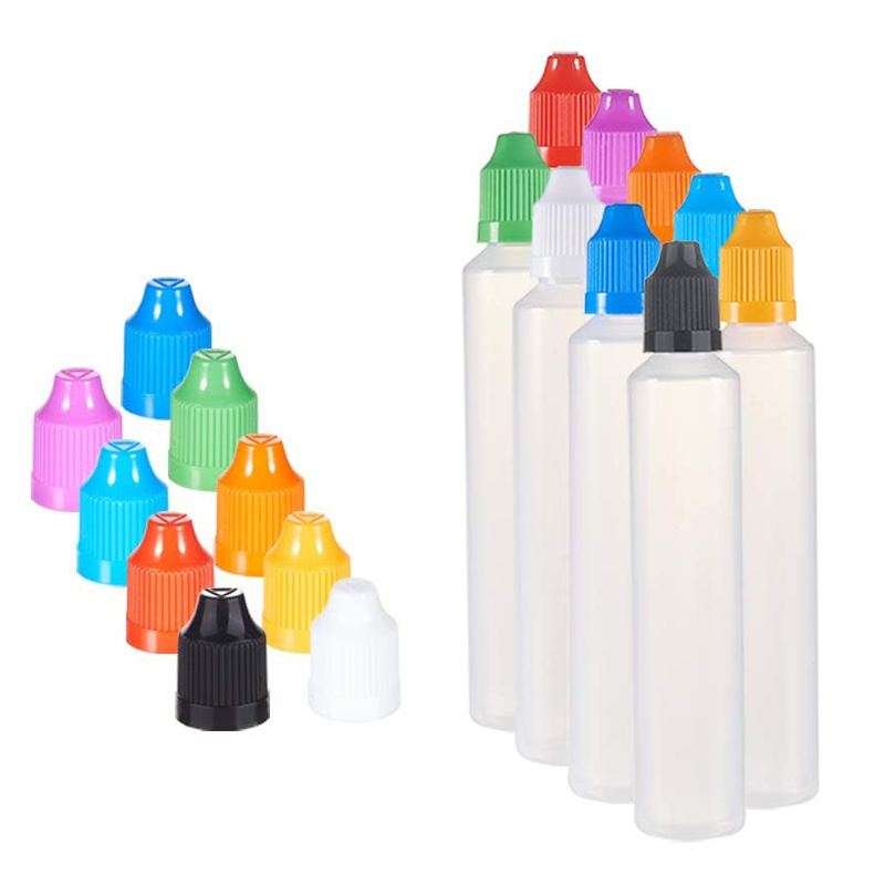 Juice Bottle Dropper - 100pcs 30ml Soft Plastic Squeezeable Dropper