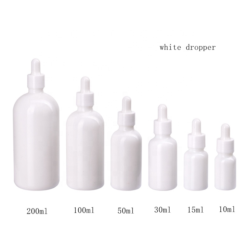 Juice Bottle Dropper - Ống Nhỏ Giọt Chai Sứ Trắng