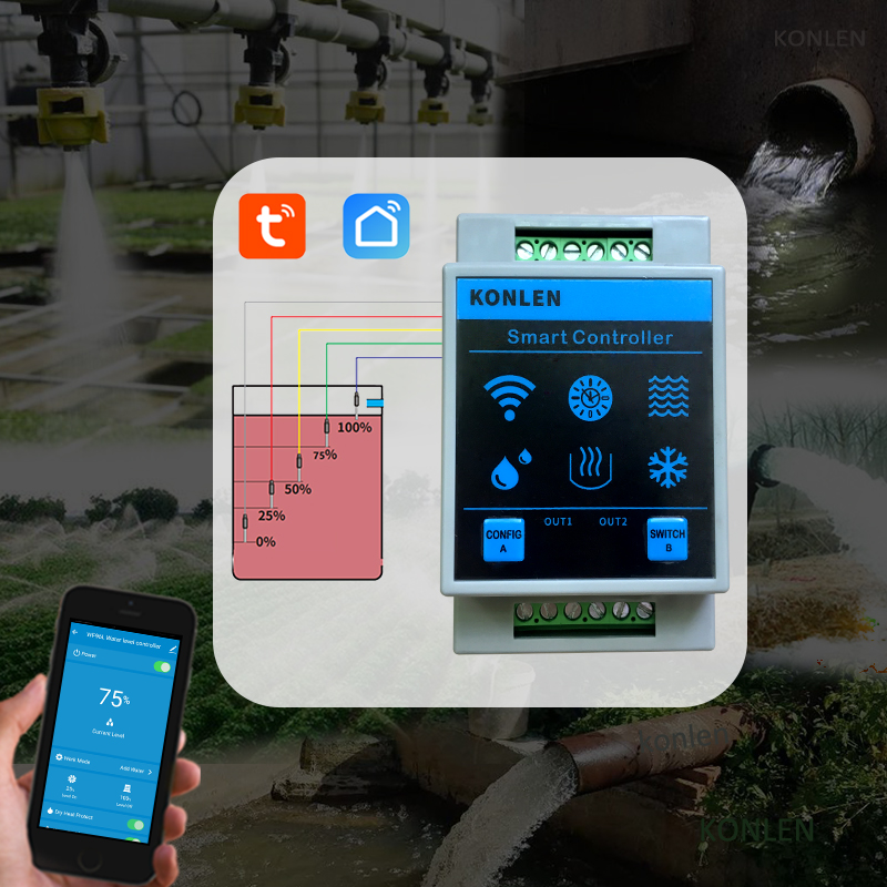 KONLEN Tuya Water Level Sensor - đánh giá và giá Vaping Area