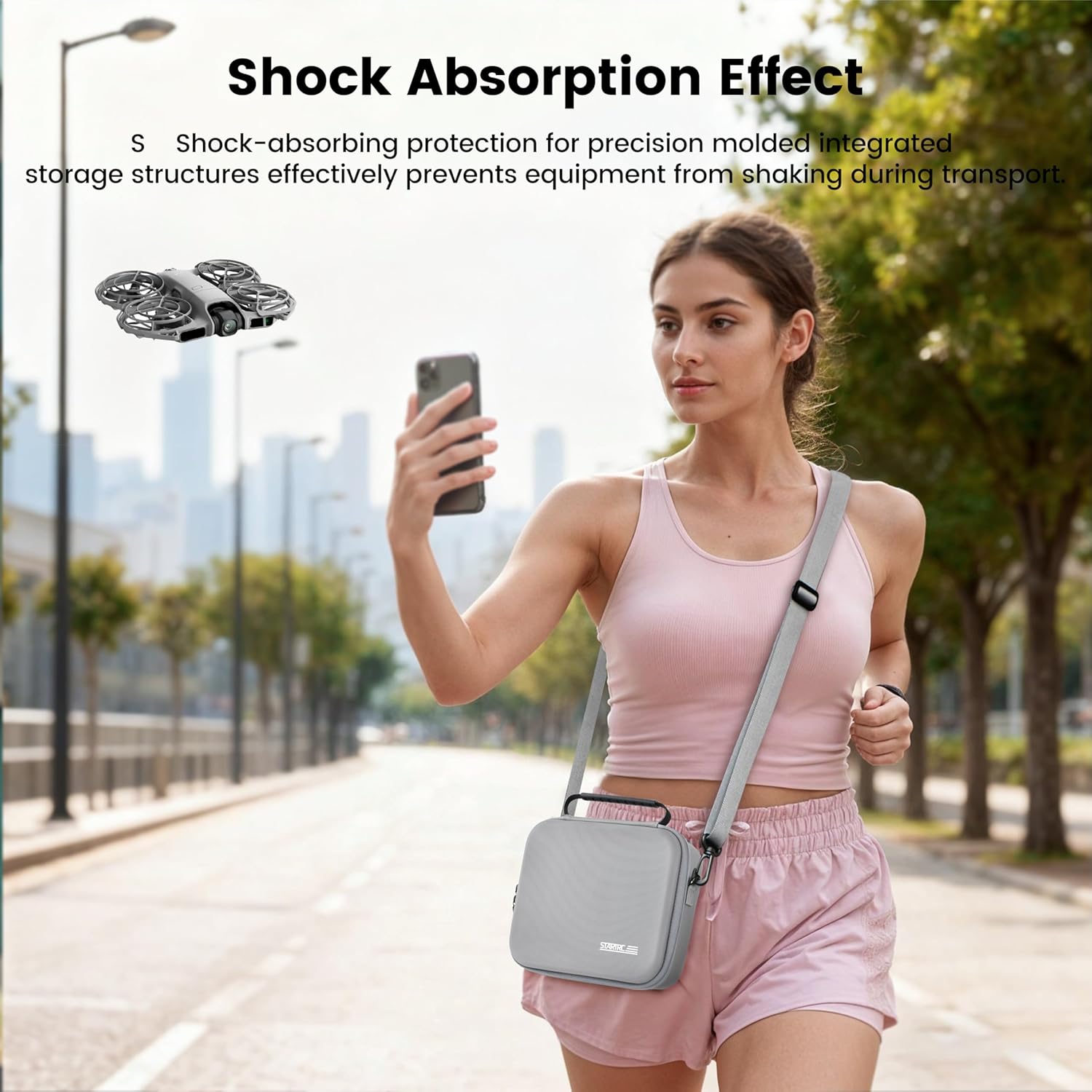 STARTRC Neo 2 Portable PU Shou - đánh giá và giá Battery Case Storage