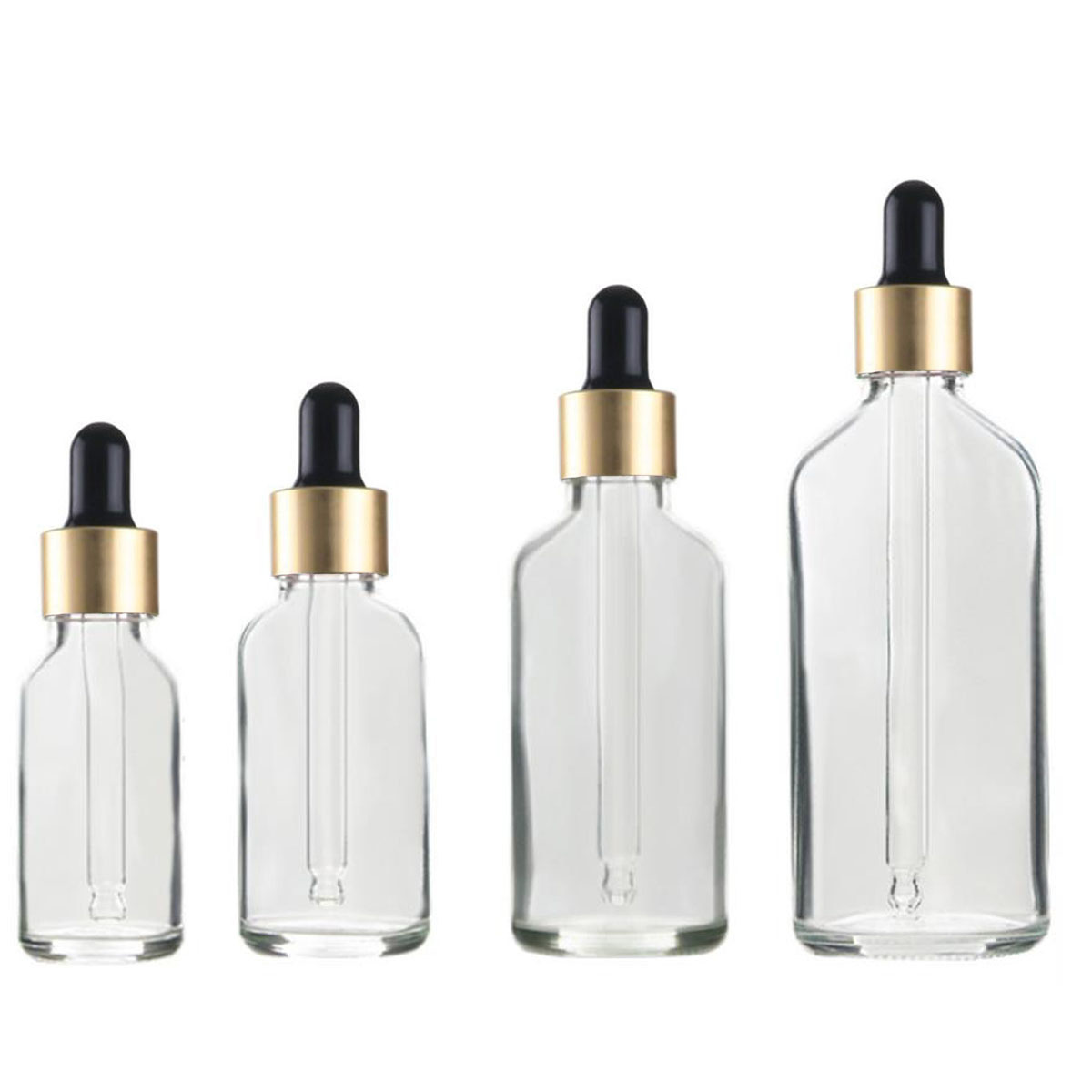 5/10/15/30/50/0ml Clear Glass  - đánh giá và giá Juice Bottle Dropper