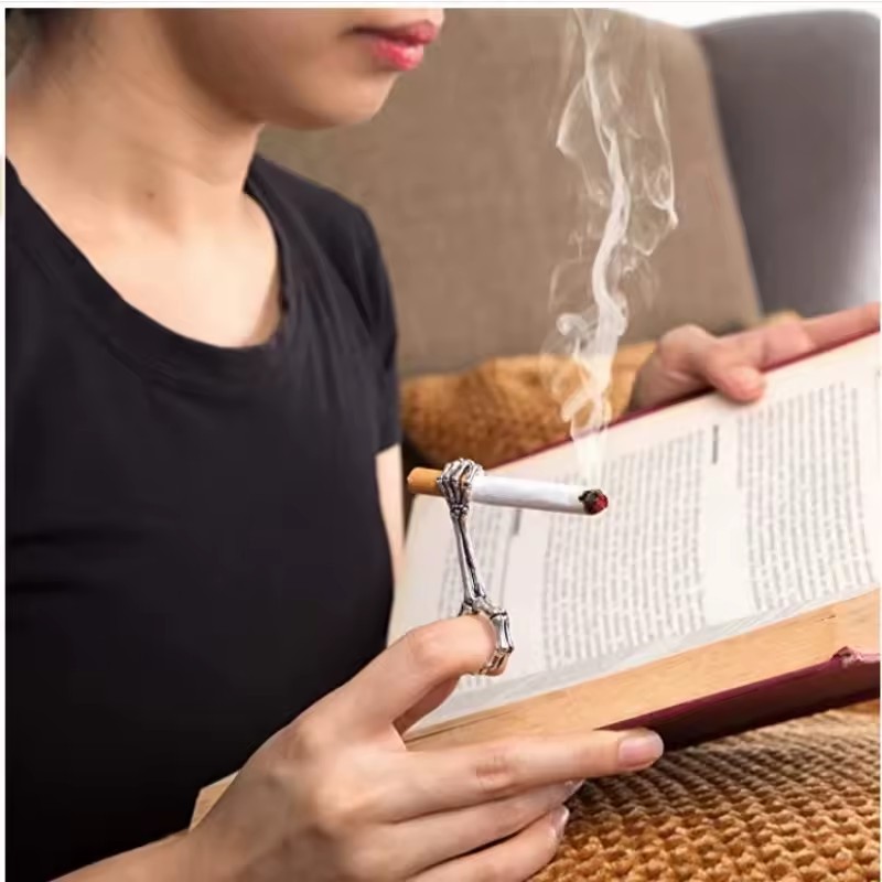 Funny Cigarette Hand Holder Sm - đánh giá và giá Vape Ring