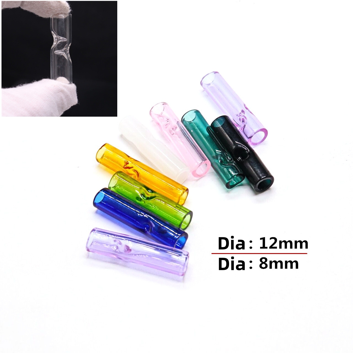 4PCS Round mouth Glass Cigaret - đánh giá và giá Accessories For Vaping