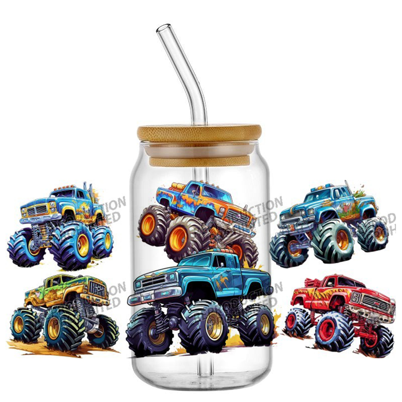 Monster Truck design UV DTF Wr - đánh giá và giá Rdta Tank Glass