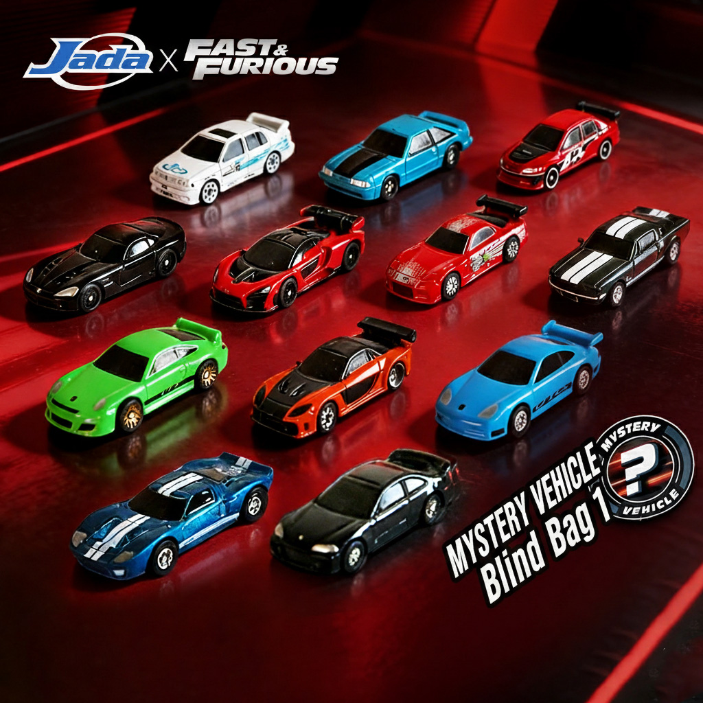 JADA W2 Fast & Furious 1:128 D - đánh giá và giá Battery Case Storage
