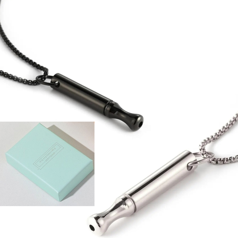 Titanium Steel Breathing Neckl - đánh giá và giá Vape Accessory