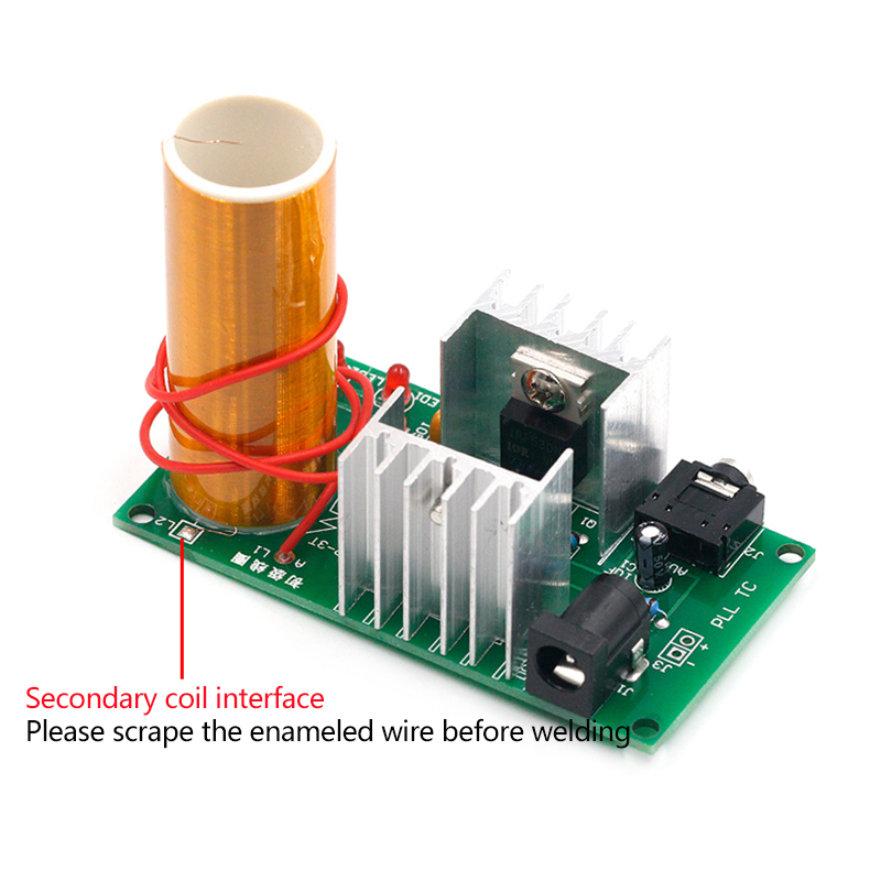 Mini Tesla Coil DIY Electronic - đánh giá và giá Coil Building Kit
