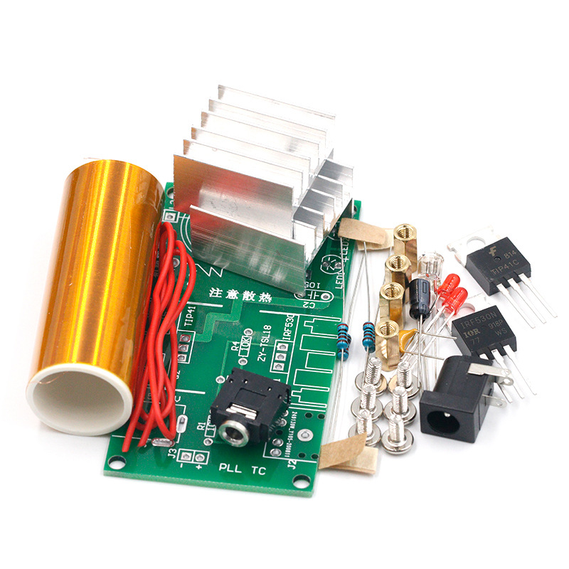 Mini Tesla Coil DIY Electronic - đánh giá và giá Coil Building Kit