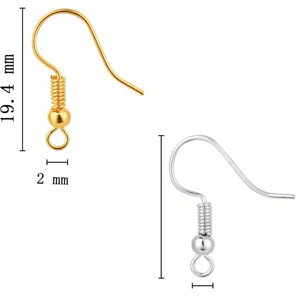 200Pieces Earring Hooks, Fish  - đánh giá và giá Coil Building Kit